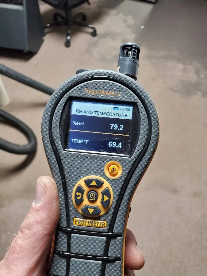 Moisture meter humidity assessment for Mold Remediation & Removal in Brownsburg