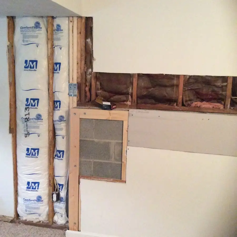 Wall insulation replacement during Odor Removal & Deodorization in Brownsburg